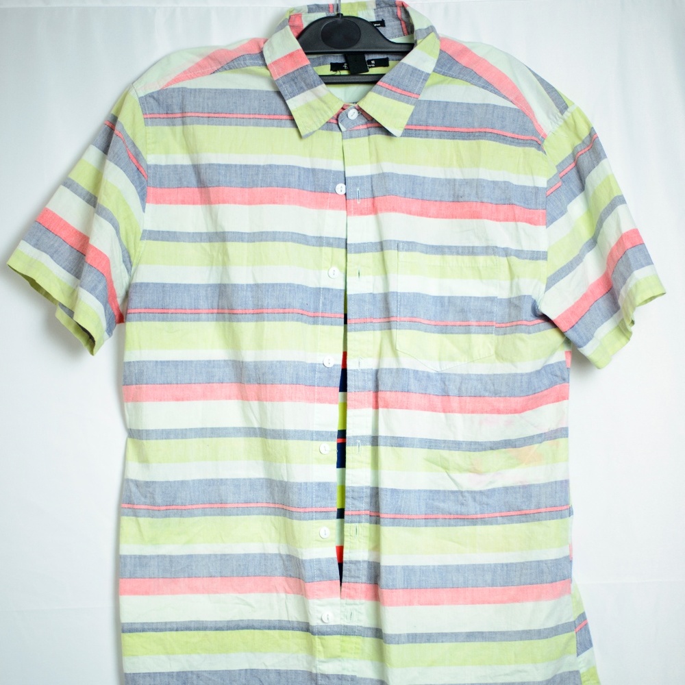 (RARE)Inside out Button Down Shirt